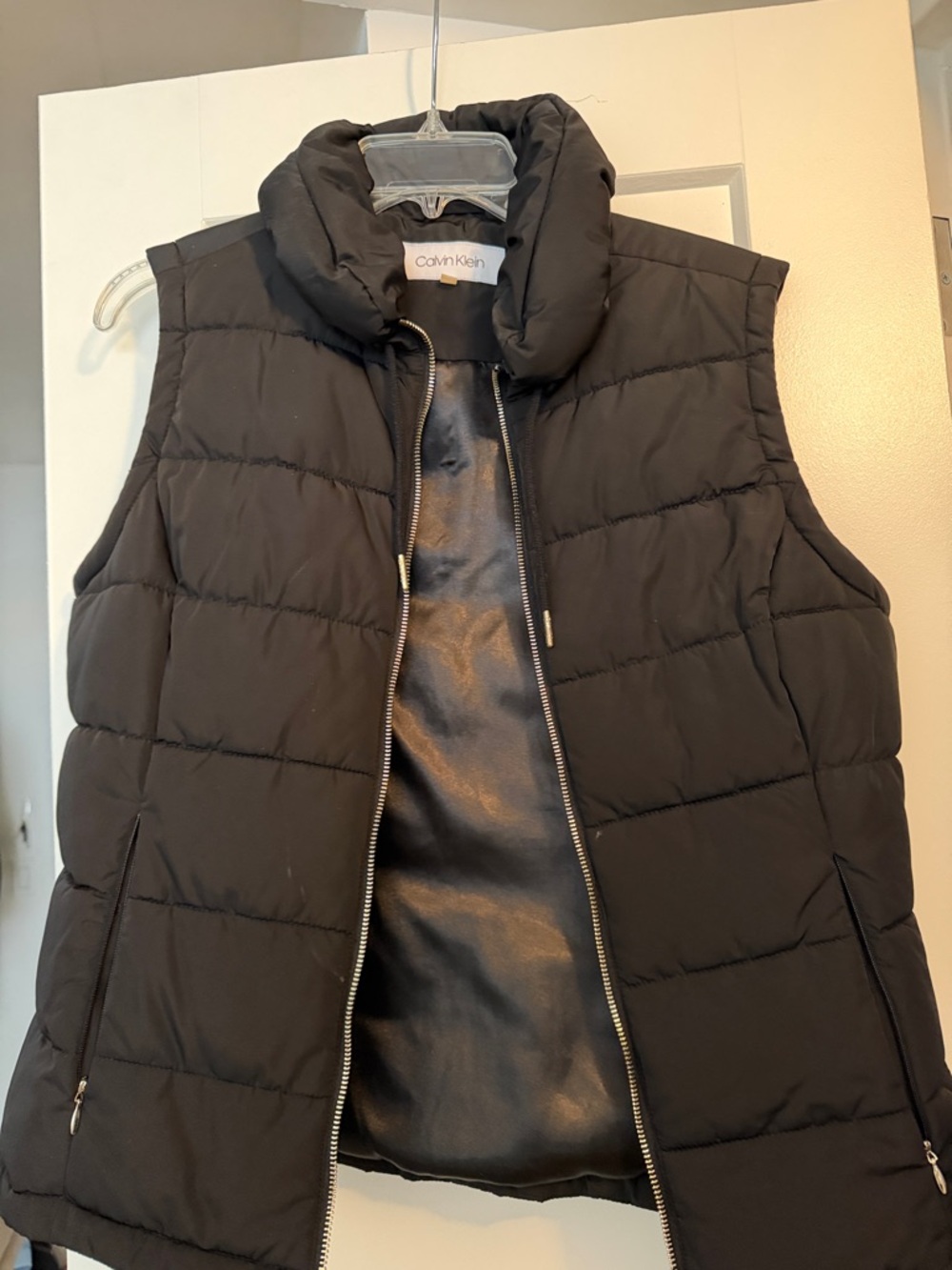 Calvin Klein Black Quilted Puffer Vest